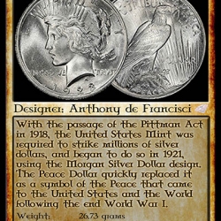 Peace Silver Dollar