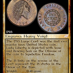 1793 Chain Cent