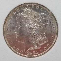1883-O Morgan S$1 MS-63 Obv