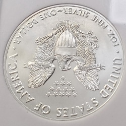 2019 Silver Eagle - First from Box Early Release - Straps Label
