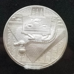 2oz Silver Egyptian Sobek - High Relief