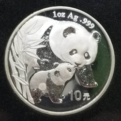 2004 China 1oz Silver Panda