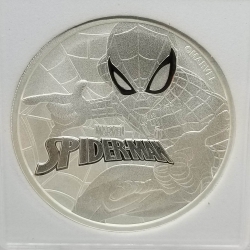 2017 Tuvalu 1oz Silver Spider-Man