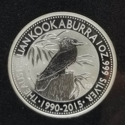 2015 Australia 1oz Silver Kookaburra