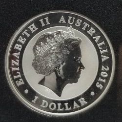 2015 Australia 1oz Silver Kookaburra