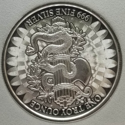 "Liberty and Unity" 1oz Silver Round