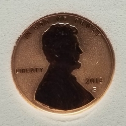 2018 Lincoln Cent Reverse Proof