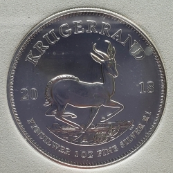 2018 1oz Silver Krugerrand