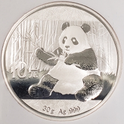 2017 China Silver Panda - Silver Seeker / RFT