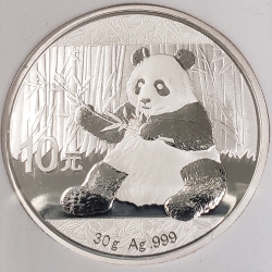2017 China Silver Panda - Silver Seeker / RFT