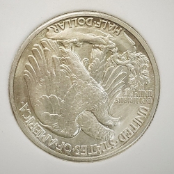 1942 Walking Liberty Half Dollar - A.U.+