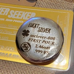 Seeker's Lucky Silver Clover