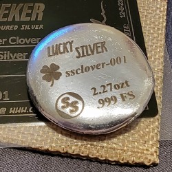 Seeker's Lucky Silver Clover