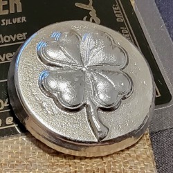 Seeker's Lucky Silver Clover