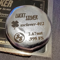 Seeker's Lucky Silver Clover