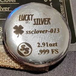 Seeker's Lucky Silver Clover